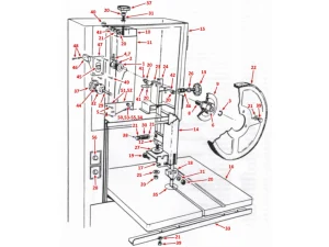 301S / 301E UPPER ASSEMBLY