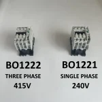 CONTACTOR w/ AUX CONTACT (SEE OPTIONS)