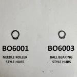 EXTERNAL CIRCLIP (SEE OPTIONS)