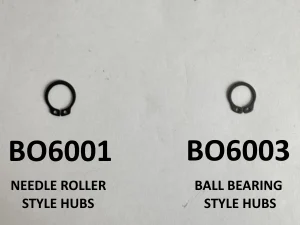 EXTERNAL CIRCLIP (SEE OPTIONS)