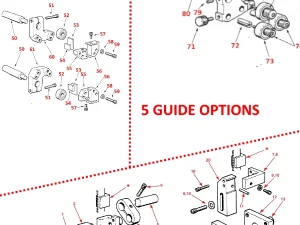 BLADE GUIDES OPTIONS - Startrite V/T/R/S
