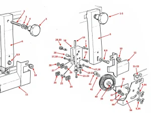 BLADE GUIDES, GUARDS & BRUSH - H175