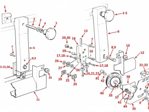 BLADE GUIDES, GUARDS & BRUSH - H200
