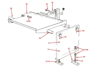 DISCHARGE TRAY - H225
