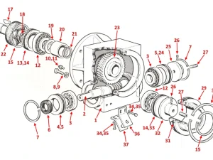 STARTRITE GEARBOX SM1255 / SM1256 - H225
