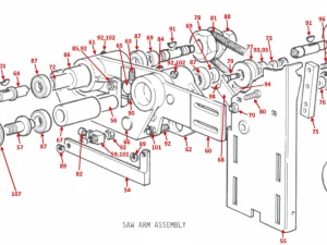 SAW ARM & MOTOR PLATFORM - TA1250