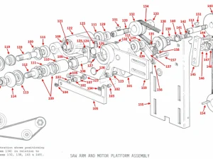 SAW ARM & MOTOR PLATFORM - TA300 PS