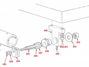 SLIDE RAIL CLAMP - TA 300 PS