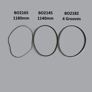 All drive belt options for the Startrite 352 bandsaw