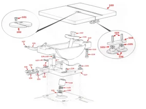 TABLE & TILT CRADLE - 502