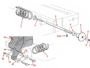 HEAD WEIGHT SPRING ADJUSTMENT - H250/H280/H330
