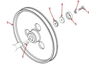 BANDWHEEL - DRIVE END - HB Series
