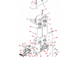 FIXED ROLLER FEED VICE (AUTO ONLY) - HB Series