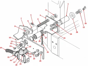 HEAD DOWN LIMIT SWITCH (MANUAL ONLY) - HB Series