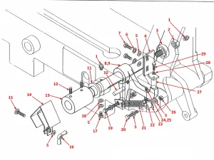 SWING AWAY ASSEMBLY (AUTO ONLY) - HB Series