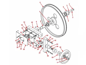 TENSION BANDWHEEL, TENSIONING & TRACKING - HB Series