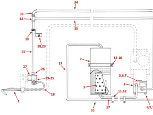AIR / SPRAY COOLANT KIT - V900