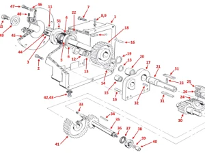 GEARBOX OUTPUT - V900