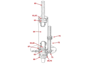 GEARBOX QUILL