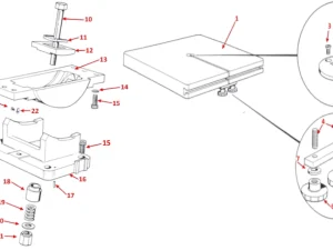 FIXED TABLE & CRADLE - V900