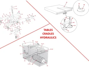TABLES, CRADLES & HYDRAULICS - V900