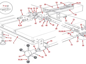 SLIDING TABLE & MANUAL FEED KIT - 316
