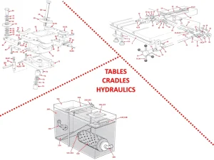 TABLES, CRADLES & HYDRAULICS - 316