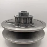 316 Auto Expanding Pulley assembly, showing springs used to adjust the pulley diameter