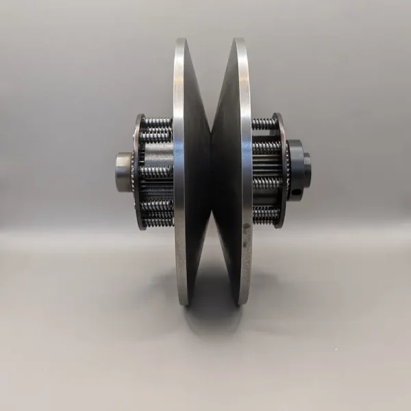 Side on view of the 316 auto expanding pulley assembly