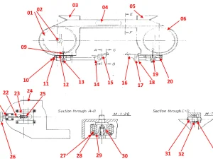 SAW FRAME - MEBA