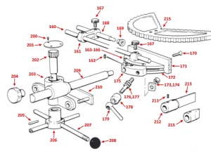 MITRE GAUGE with GEARED PUSHER - 316