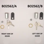 Door Lock & 2 Keys for Startrite 301, 301S, 351, 351S & 352S bandsaws. (left & right door options)