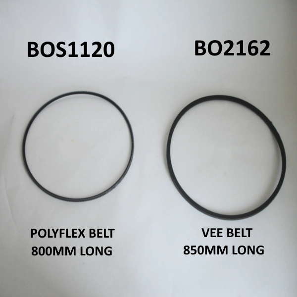 Startrite TA300 Drive Belt Options - Vee Belt or Polyflex