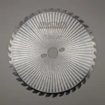Universal circular saw blade for the Startrite TA300 & TA1250. 250mm diameter, 30mm bore, 40 teeth. NOT compatible with a scoring blade
