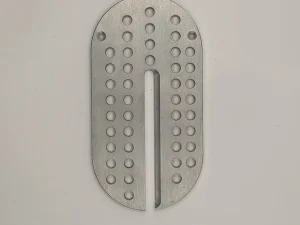 Startrite 352E & 502E Table Insert. top down view, this part is now made of aluminium for improved durability
