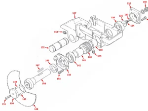 SAW HEAD - LOWER ASSEMBLY
