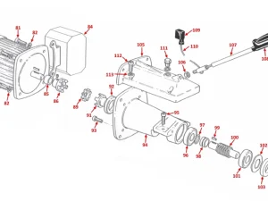 SAW HEAD - UPPER ASSEMBLY