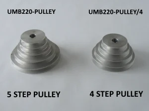 METORA UMB220 four & five step Gearbox Pulleys