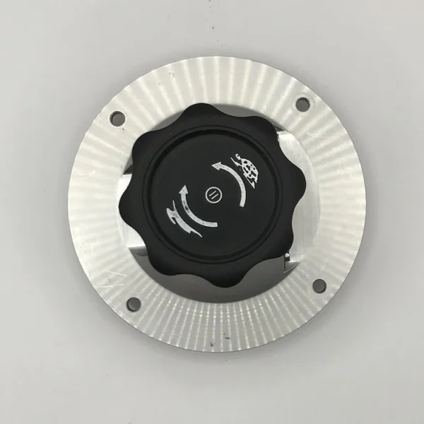 top side of the speed adjustment unit for the Startrite H series saws, with winding handle for adjustment