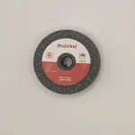Grinding Wheel suitable for the IDEAL BSO16 & BSO25 welder / grinder unit. Features a 10mm Bore