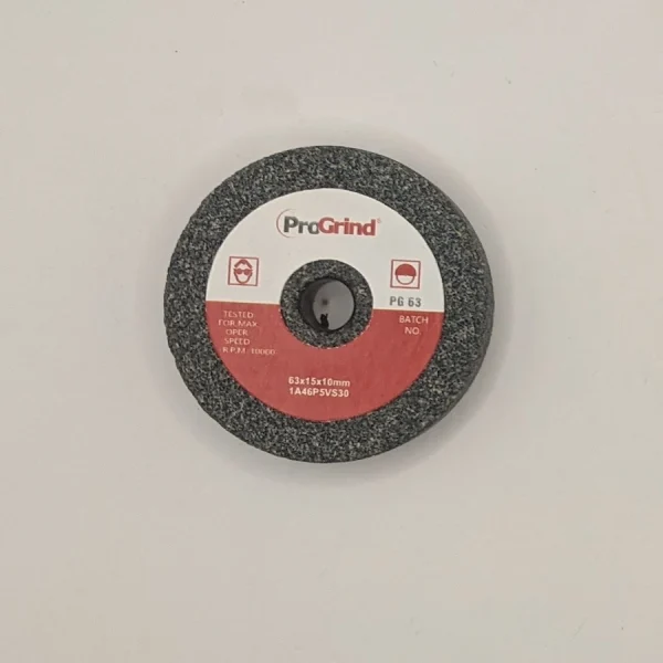 Grinding Wheel suitable for the IDEAL BSO16 & BSO25 welder / grinder unit. Features a 10mm Bore