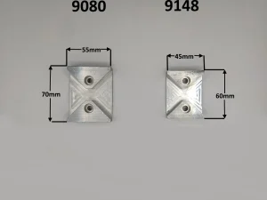 Aluminium Support Block options for the Startrite CF350, SC350, C350 & CS14 metal cut off saws. Suitable for manual & pneumatic vices