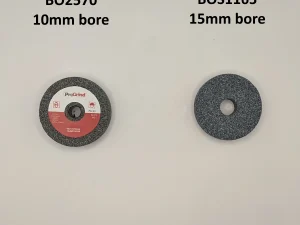 10mm & 15mm bore grinding wheel spares, suitable for the IDEAL welder / grinder for Startrite bandsaws.