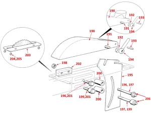 SAW GUARD & RIVING KNIFE - TA 175 / 275