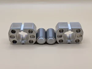 Set of Startrite Ceramic Blade Guides, including side elements and thrust rods with ceramic inserts. Suitable for 351SB, 401S, 541S & More