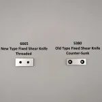 Fixed Shear Knife options for Startrite bandsaw blade welders.