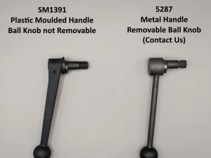 Startrite Blade Welder handle, used to shear the blade once welding is complete. Two options shown.
