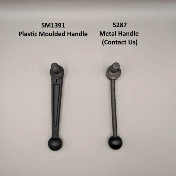 Startrite blade welder handle options. Welder is found on Startrite vertical bandsaws.
