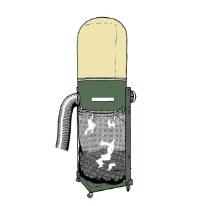 Startrite Cyclair diagram, used for spare parts ordering 