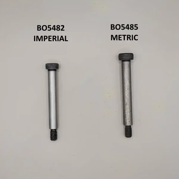 Imperial & metric shoulder screw options for rise & fall handles on the TA175
